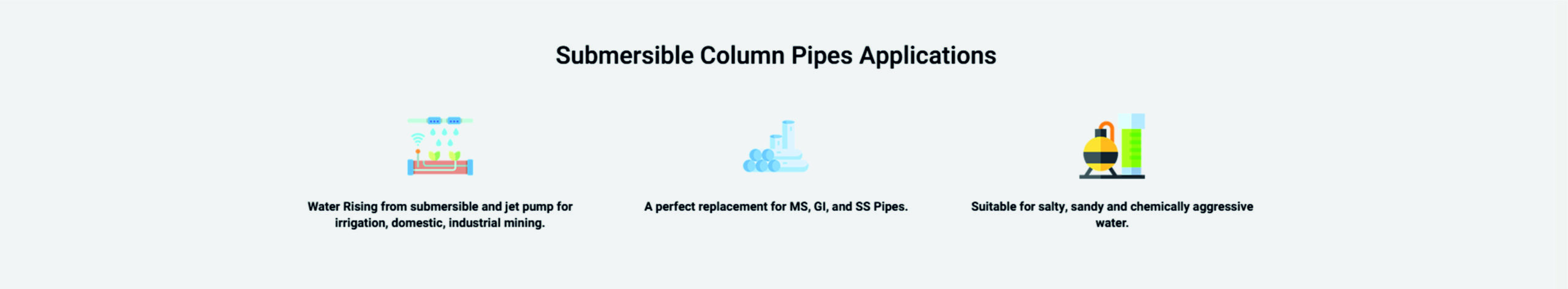 Properties of delstor pipes